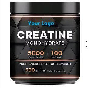 100% Pure Natural pour Creapure <span class=keywords><strong>Créatine</strong></span> Monohydrate Poudre 120 Portions pour Muscles Suppléments à Base de Plantes Type Produit - Product Image 1