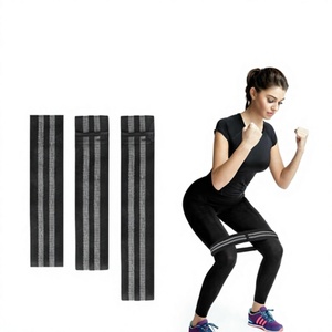 Bandes de Résistance en TPE Écologiques pour Fessiers (Moyennes/Légères/Très Lourdes) pour Acheteurs Internationaux – Boucles d'Exercice pour Fessiers avec Marquage Personnalisé - Product Image 1