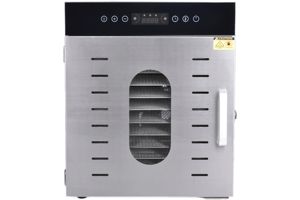 Deshidratador de Frutas y Verduras Automático de Acero Inoxidable Eficiente de 12 Capas, con Certificación Energy Star - Product Image 2