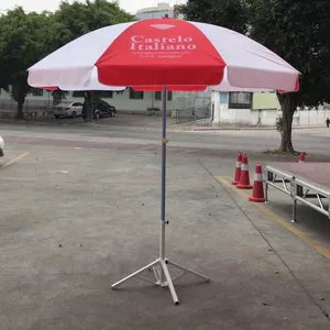 Защита от УФ-лучей Tuoye, защита от солнца, полиэфирный рекламный пляжный зонт/зонтик для рекламы