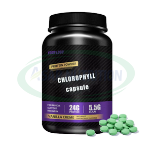 Ausreson Natural Spirulina algas clorofila suplemento nutricional para el cuidado de la salud Oem tabletas de clorofila - Product Image 1