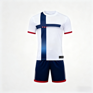 Camiseta de fútbol para niños de calidad de China Versión 1,1-Camisetas de fútbol Premium Transpirable Secado rápido 100% Poliéster Nombres de equipos personalizados - Product Image 1