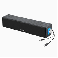 Cadeau d'entreprise promotionnel, solaire portable, alimenté par DC 2.6, pour haut-parleur V2.0, autonomie de la batterie de 15 à 20 heures, support de téléphone LED RGB, radio FM