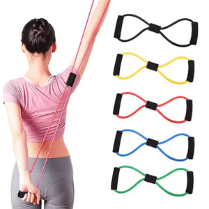 Bán Buôn Nhà Phòng Tập Thể Dục Hình 8 <span class=keywords><strong>Bands</strong></span>-Nặng Đàn Hồi TPE Cao Su, Yoga Vai & Trở Lại Tập Thể Dục Đào Tạo - Product Image 6