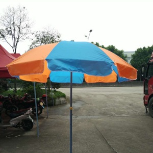 Publicité en gros parapluie promotionnel PVC matériel pas cher plage parasol - Product Image 6