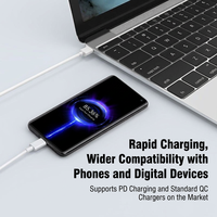 Câble de charge rapide USB vers Type C pour téléphone Android, tablette, PC, câble de données TPE 120W avec puce, souple, QC, 1M, 1.5M, 2M, OEM Factory