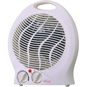 Ventilateur chauffant portable Melchioni Hotty 2000W avec 3 vitesses et thermostat - Product Image 2
