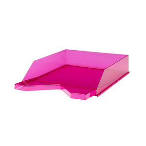BLU ANGEL RE-SOLUTION - Vassoio Portadocumenti Rosa Trasparente - Product Image 1