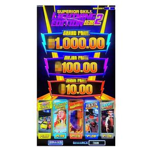 Carte <span class=keywords><strong>de</strong></span> <span class=keywords><strong>jeu</strong></span> Lightning Edition Link 2 avec boîtier, taux <span class=keywords><strong>de</strong></span> récompense <span class=keywords><strong>de</strong></span> 90 %, suivez la technique Banana Nudge (MOQ 1 pièce) – Prix usine pour machine <span class=keywords><strong>de</strong></span> divertissement - Product Image 1