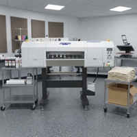 Impresora DTF Automática de 24 Pulgadas con Cabezal de Impresión I3200 y Placa Hoson para Impresión por Transferencia en Camisetas, Ideal para Pequeñas Empresas
