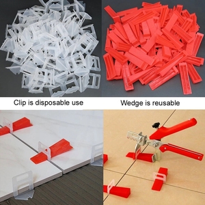 Tile Leveling System Clips and Wedges Tile Accessories Leveling System Machine Tile Trims Floor and Wall Leveling - Product Image 5