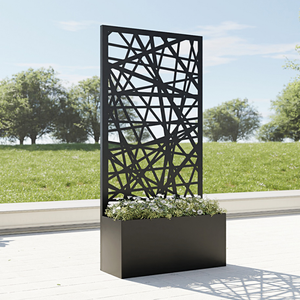 Jardinières de paysage de jardin de <span class=keywords><strong>jardinière</strong></span> de <span class=keywords><strong>terrasse</strong></span> perforée <span class=keywords><strong>extérieure</strong></span> avec panneau d'écran découpé au laser - Product Image 2