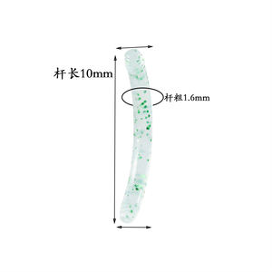 Barra <span class=keywords><strong>de</strong></span> Acrílico Curvada Trasera, Accesorios <span class=keywords><strong>para</strong></span> <span class=keywords><strong>Piercing</strong></span> <span class=keywords><strong>de</strong></span> Ceja, Ombligo, Nariz, Pezón, Lengua, 8/12 Unidades, 14G - Product Image 5