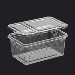 H11 250*162*110mm Pet rettile alimentatore Spider Keeper lucertola scatola di plastica per tartarughe - Product Image 1