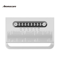 Humidificateur d'air à flamme de feu coloré Led RVB personnalisé Diffuseur d'arôme d'huile essentielle à bruit blanc Aide au sommeil
