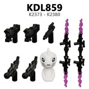 KDL859 Space Wars Commander Bacara IG-11 Robot Lama Su Zeb Orrebios Clone Trooper Pilot Gial Ackbar Blocs de construction pour enfants Jouets - Product Image 1