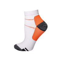 Chaussettes de compression pour la course à pied, chaussettes pour fasciite plantaire, vente en gros, séchage rapide, nylon/coton, unisexe