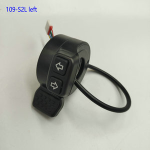 Trái & phải chỉ đạo/chuyển đổi 109-s2l + dọc Finger Shifter Xe đạp điện đốc ngón tay cái ga Scooter núm tự làm phần - Product Image 1