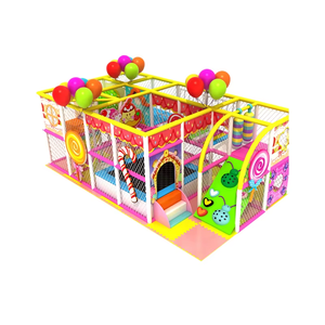 Parque Infantil Comercial Interior para Niños, Equipo de Parque Infantil Interior Hecho en Casa con Tobogán y <span class=keywords><strong>Piscina</strong></span> de Pelotas - Product Image 4