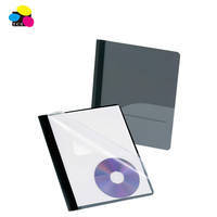 Carpeta de Presentación de Plástico PP Reciclable de Tres Colores, de Alta Calidad, con Clip A4, Gran Capacidad, para Informes