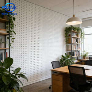 Panneau mural perforé en aluminium robuste pour rangement d'outils d'atelier / décoration intérieure industrielle - Product Image 6
