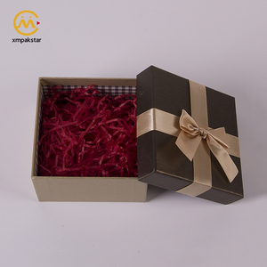 De lujo elegante rectángulo cuadrado de cartón de caja de regalo de joyería - Product Image 3
