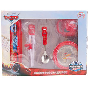 Juego <span class=keywords><strong>de</strong></span> <span class=keywords><strong>cubiertos</strong></span> <span class=keywords><strong>Disney</strong></span> Elsa Healthy Fun <span class=keywords><strong>de</strong></span> 5 piezas, bonita vajilla individual para niños para la vuelta al cole - Product Image 1