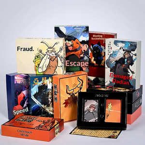 Juego de Mesa Personalizado Avalon Werewolf Escape con Caja a Color - Juego de Cartas Familiar para Fiestas con Cucarachas y Polillas Alemanas - Product Image 5