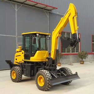 <span class=keywords><strong>Prix</strong></span> compétitifs pour chargeuse-pelleteuse 3,5 tonnes avec godet frontal et roues arrière - Product Image 1