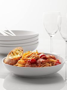 Assiettes carrées en porcelaine blanche à motif végétal, écologiques et modernes, pour restaurants et hôtels, assiettes à steak occidentales 8"/9"/10.5" AB - Product Image 3