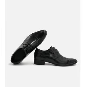 Chaussures Richelieu pour homme en cuir véritable, de haute qualité, style business décontracté, à lacets, bout pointu, pour marié, nouveauté toutes saisons 2025 - Product Image 6