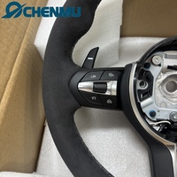 Volant en Faux Suède Complet pour BMW M M3 M5 M6 F20 F21 F06 F07 F10 F11 F12 F13 F30 F32 F80 F91 E90 E91 E92 X1 X2 X3 X4 X5 X6