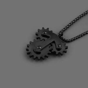 จี้ฮิปฮอปสุดเท่ห์ ดีไซน์เก๋ สไตล์สตีมพังก์  ทำจากสแตนเลส  สร้อยคอจี้แฟชั่นสั่งทำได้ - Product Image 5