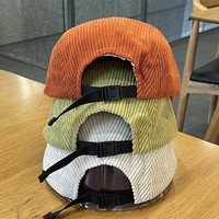 Gorra de Pana de 5 Paneles al por Mayor, Transpirable, Urbana, para Exteriores, con Emblema de Goma 3D, Gorra de Senderismo, OEM, Lisa