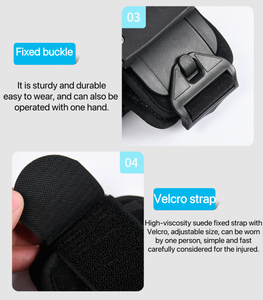 Conrida อุปกรณ์พยุงหัวเข่าแบบมีบานพับปรับมุมได้อุปกรณ์พยุงข้อเข่าคุณภาพสูงสำหรับการบำบัดฟื้นฟูการบาดเจ็บที่ขา - Product Image 4