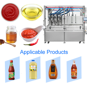 Macchina Automatica per Riempimento Bottiglie di Sapone Liquido, Macchina ad Alta Velocità per il Confezionamento di Detersivi e Gel <span class=keywords><strong>Doccia</strong></span> - Product Image 6