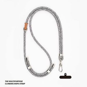 Cordon de cou réglable pour téléphone portable, transparent en plastique, pas cher, avec patch, pour téléphone portable, perles, bandoulière - Product Image 5