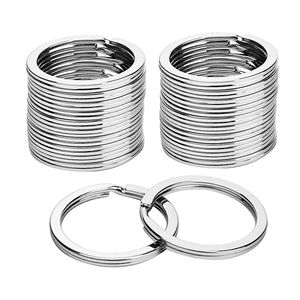 พวงกุญแจแบน2024เหล็กสแตนเลส304สำหรับพวงกุญแจบ้านและอุปกรณ์พวงกุญแจ - Product Image 4