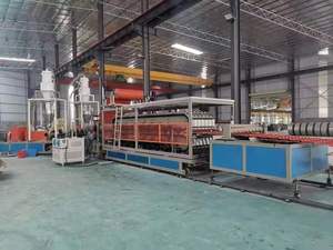 Ligne de production de tôles en PVC ASA Machines d'extrusion de tuiles en plastique recyclé - Product Image 6