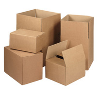 Emballage Grande Boîte d'Expédition Solide Épaissie à Double Paroi 5 Plis Carton Ondulé Taille Personnalisée Boîte en Carton pour Déménagement
