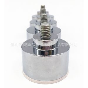 Pieds de meubles réglables en alliage de zinc, diamètre 38 mm, base stable en acier inoxydable pour table et chaise, installation facile - Product Image 5