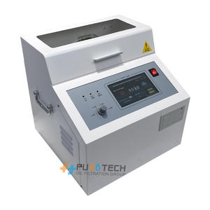 Probador de fuerza dieléctrica de aceite aislante completamente automático Probador de avería de voltaje de soporte de aceite de una sola taza 100KV(80KV) - Product Image 3