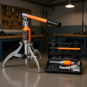 Extracteur d'engrenages hydraulique Vevor, mâchoires de 8 pouces, capacité de 5 tonnes, pour roulements de roues, outil industriel à 2 ou 3 mâchoires - Product Image 2