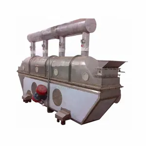 Small laboratory mini continuous vibrating shaking fluidized bed dryer price for powder sugar