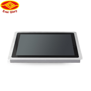 15.6 inch không quạt nhúng máy tính công nghiệp màn hình cảm ứng hiển thị New i3 i5 i7 Bảng điều chỉnh <span class=keywords><strong>Mini</strong></span> PC với giao diện USB - Product Image 2