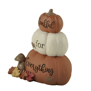 Zucche in resina impilate Set <span class=keywords><strong>di</strong></span> decorazioni <span class=keywords><strong>di</strong></span> Halloween in <span class=keywords><strong>tre</strong></span> feste grato per <span class=keywords><strong>tutto</strong></span> - Product Image 2