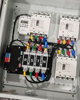 Boîte de distribution d'alimentation ATS personnalisée 380V 150A, panneau de distribution ATS, panneau électrique ATS