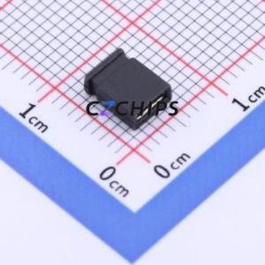 M254D-02-065-B Shorting Cap / Jumper Cap P=2.54mm Connector ( Pitch: 2.54mm ) - Product Image 1