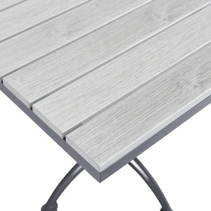 Black Cafe portico 5 pezzi Set da pranzo mobili giardino esterno tavolo in alluminio corda e 4 sedie per esterni - Product Image 5