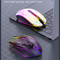 Souris sans fil ergonomique rechargeable grande taille pour le gaming BT, vente chaude